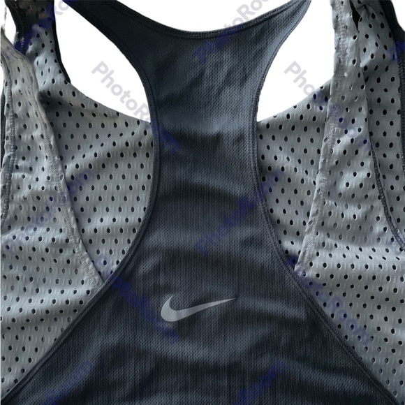 Nike Breathe 862406 Women's Reversible Tank Top Training Running Shirt Size L - Picture 8 of 8